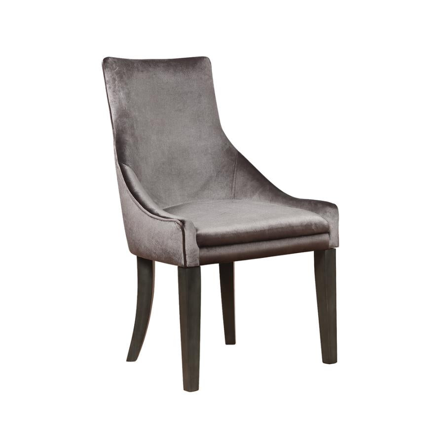 Phelps Grey Side Chair - furniture place usa