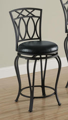 Adamsville Black Counter Stool - furniture place usa