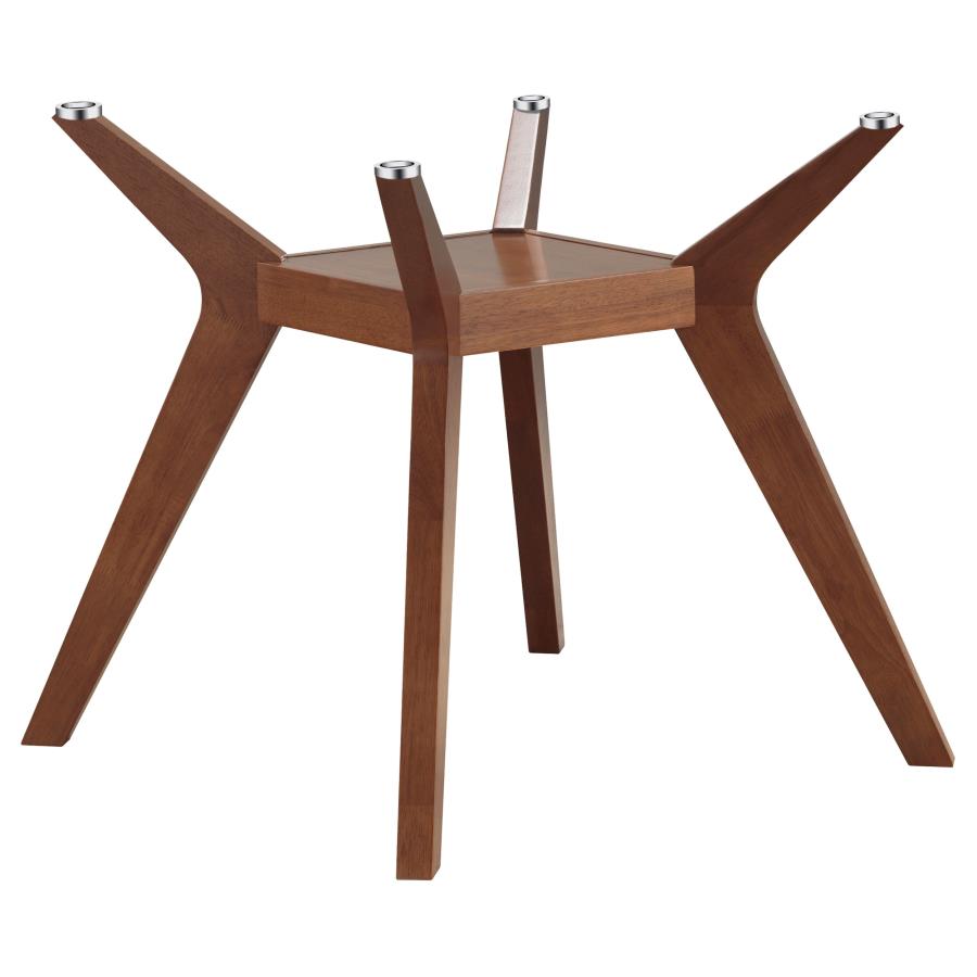 Paxton Brown Dining Table Base - furniture place usa