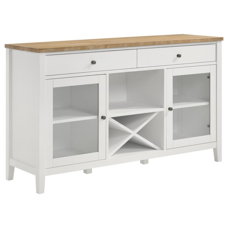 Hollis White Sideboard - furniture place usa