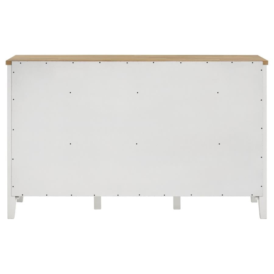 Hollis White Sideboard - furniture place usa