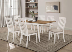 Anwar Brown 7 Pc Dining Set - furniture place usa