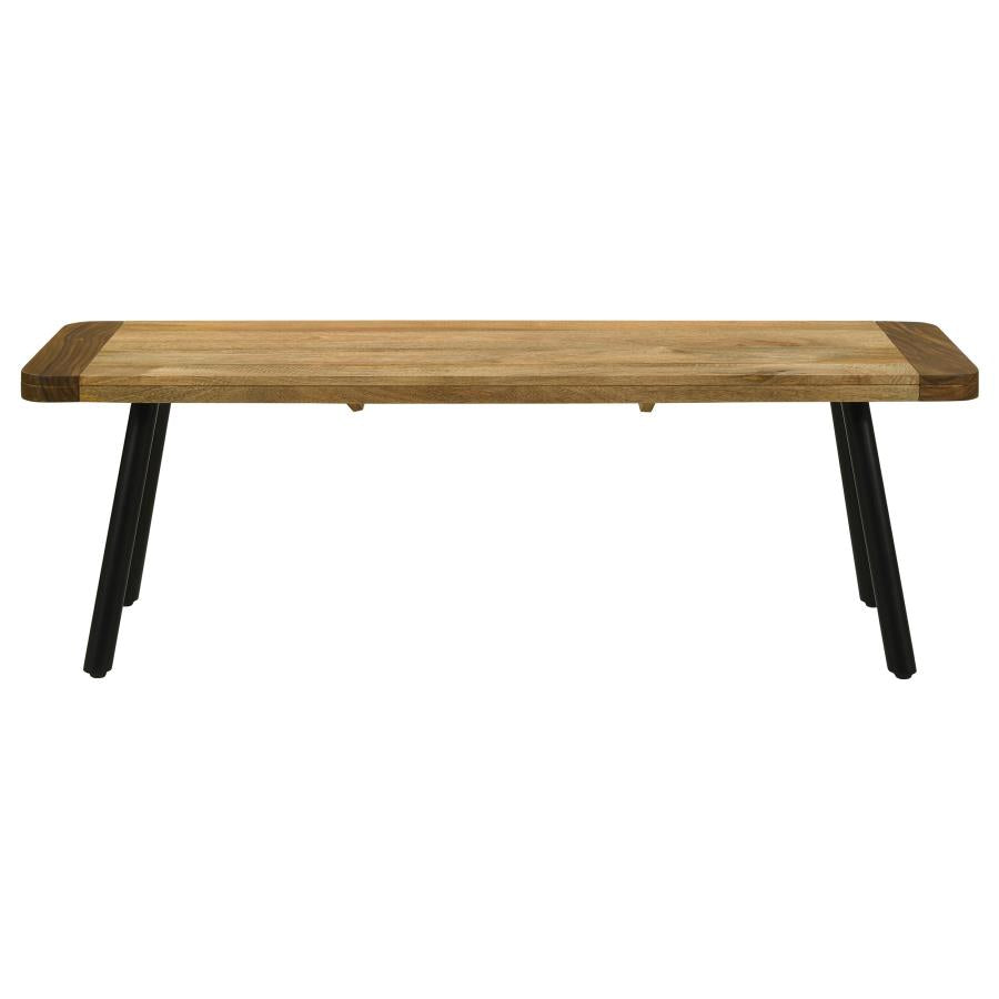 Maverick Brown Bench - furniture place usa