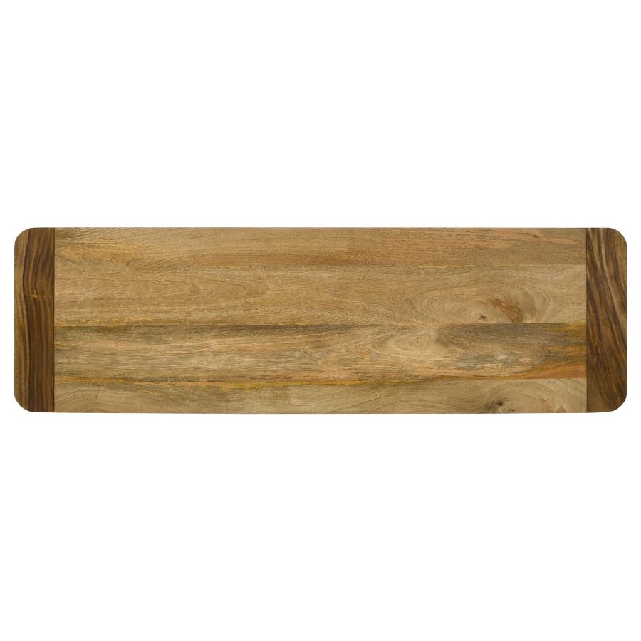 Maverick Brown Bench - furniture place usa