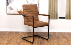 Nate Brown Arm Chair - furniture place usa