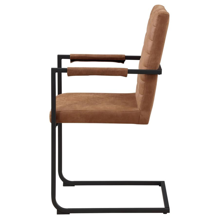 Nate Brown Arm Chair - furniture place usa