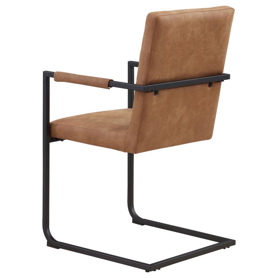 Nate Brown Arm Chair - furniture place usa