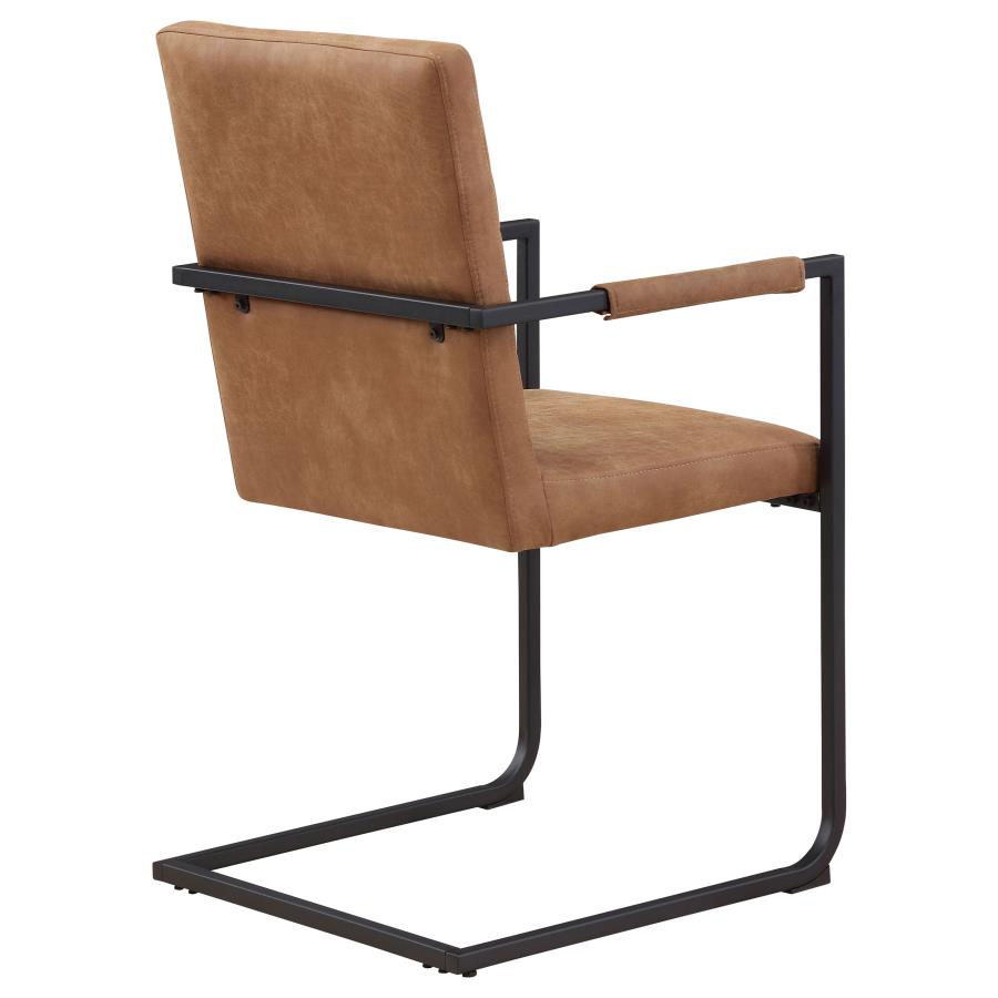 Nate Brown Arm Chair - furniture place usa