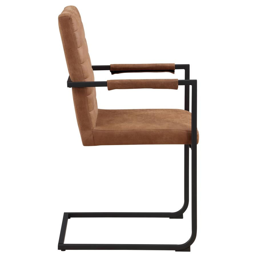 Nate Brown Arm Chair - furniture place usa