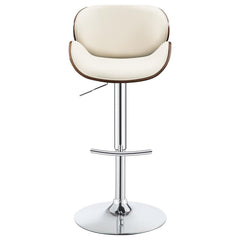 Harris Ivory Adjustable Bar Stool - furniture place usa