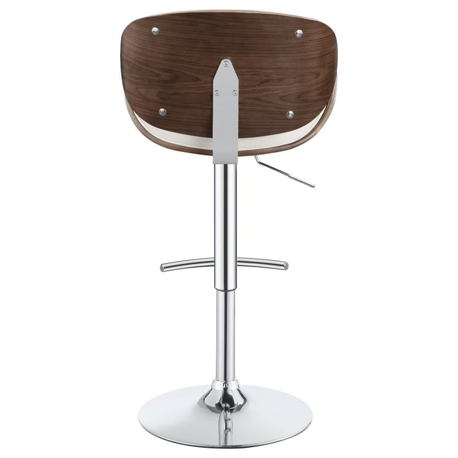 Harris Ivory Adjustable Bar Stool - furniture place usa