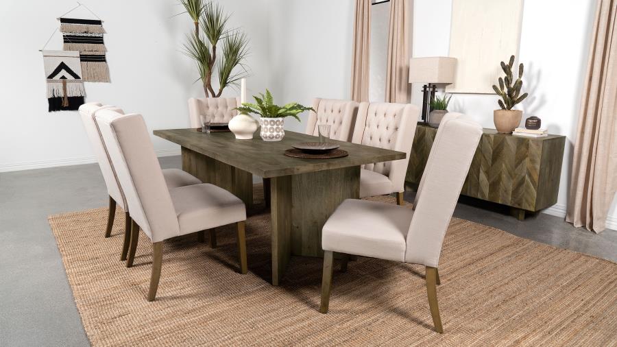 Tyler Brown Dining Table - furniture place usa