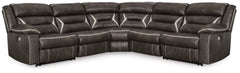 Kincord 5-Piece Power Reclining Sectional - furniture place usa