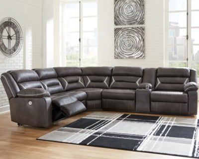Kincord 4-Piece Power Reclining Sectional - furniture place usa