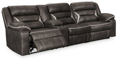 Kincord 2-Piece Sectional with Recliner - PKG000832 - furniture place usa