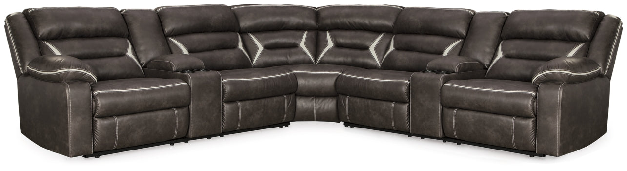 Kincord 3-Piece Power Reclining Sectional - furniture place usa