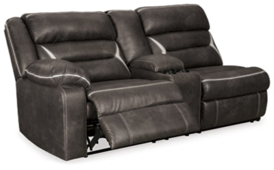 Kincord Left-Arm Facing Power Reclining Sofa with Console - furniture place usa