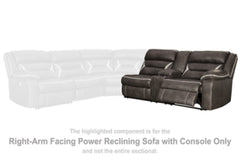 Kincord Right-Arm Facing Power Reclining Sofa with Console - furniture place usa