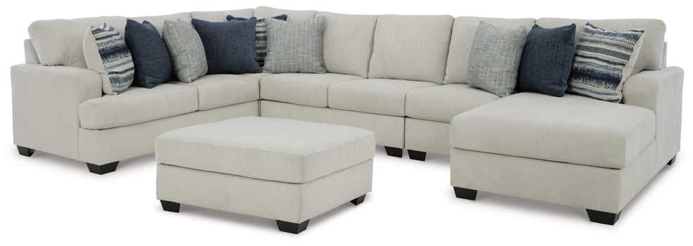 Lowder 5-Piece Sectional with Ottoman - PKG012994 - furniture place usa