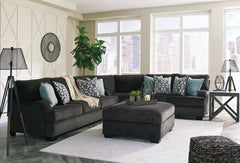 Charenton 3-Piece Sectional with Ottoman - furniture place usa