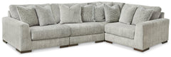 Regent Park 4-Piece Sectional with Ottoman - furniture place usa
