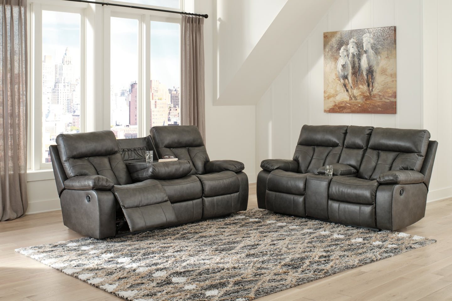 Willamen Sofa and Loveseat - furniture place usa