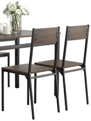 Lana Black 5 Pc Dining Set - furniture place usa