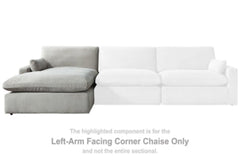 Sophie Left-Arm Facing Corner Chaise - furniture place usa