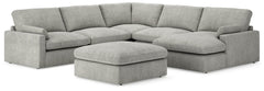 Sophie 5-Piece Sectional with Ottoman - PKG013028 - furniture place usa