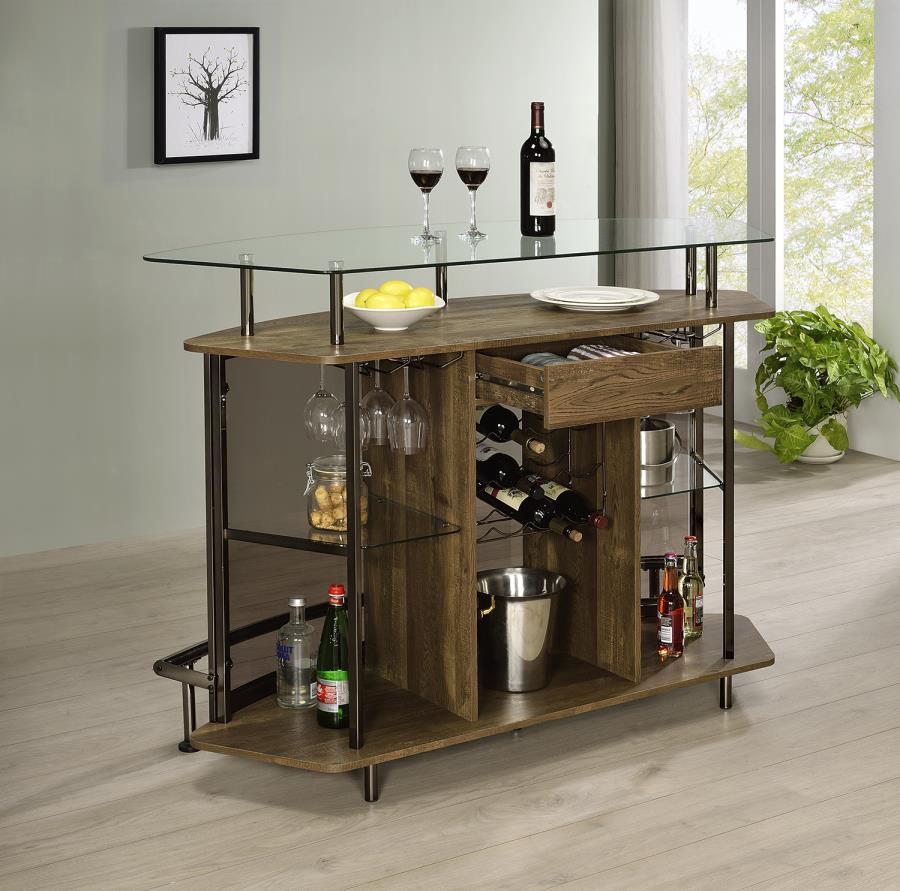 Gideon Brown Home Bar - furniture place usa