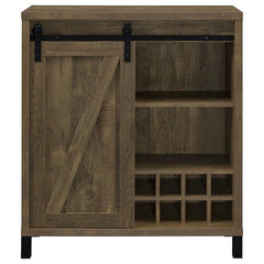 Arlington Brown Bar Cabinet - furniture place usa