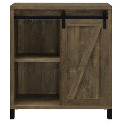 Arlington Brown Bar Cabinet - furniture place usa