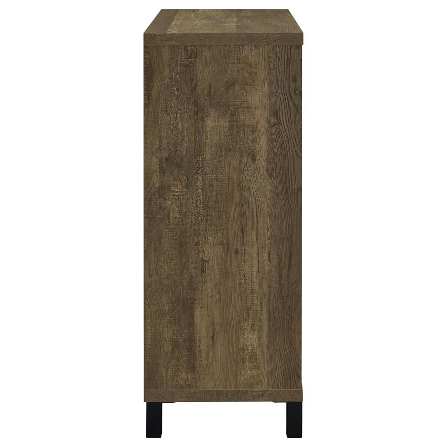 Arlington Brown Bar Cabinet - furniture place usa