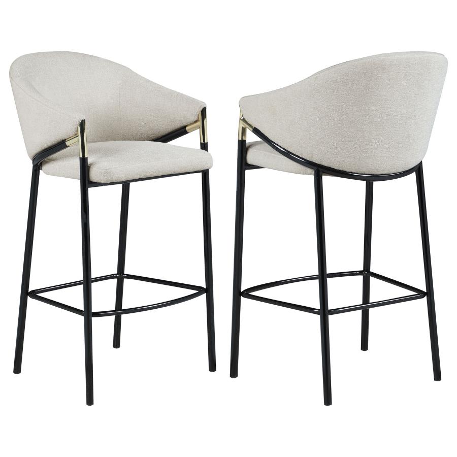 Chadwick Beige Bar Stool - furniture place usa