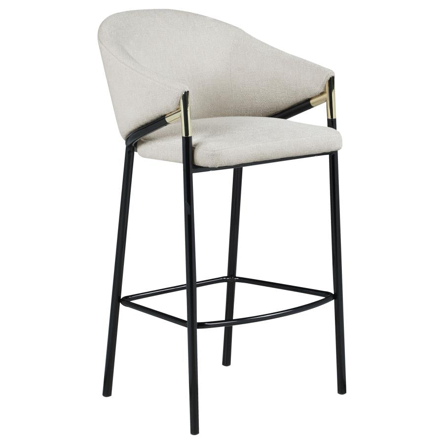 Chadwick Beige Bar Stool - furniture place usa