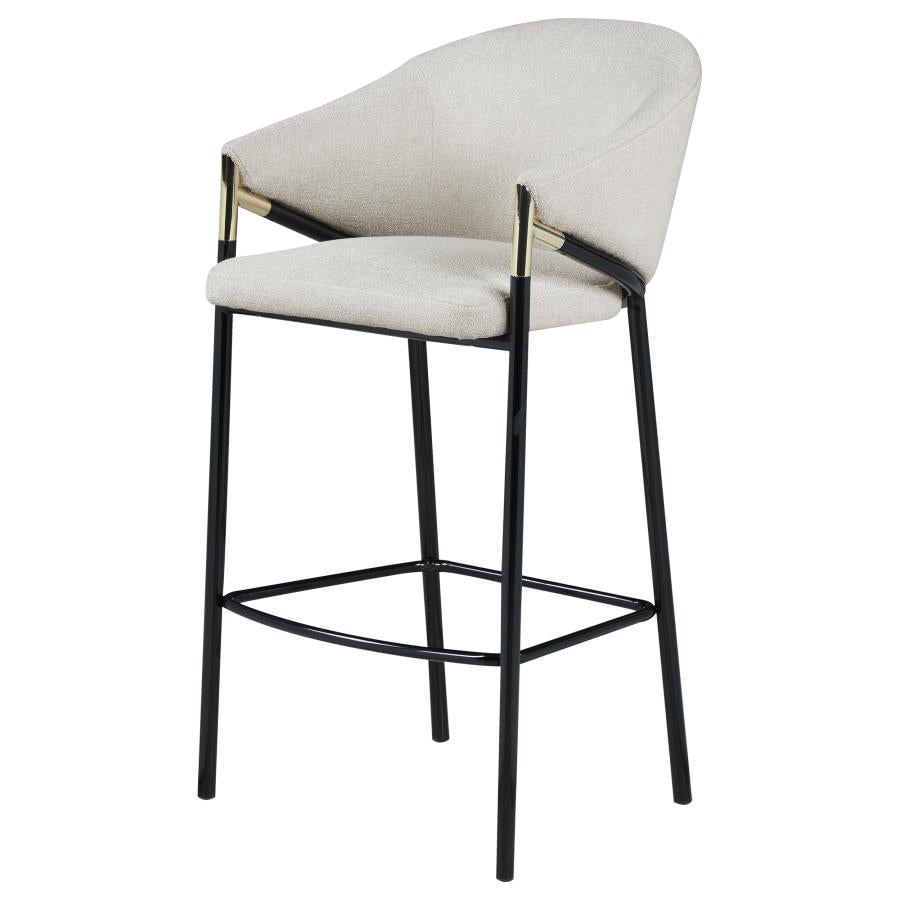 Chadwick Beige Bar Stool - furniture place usa