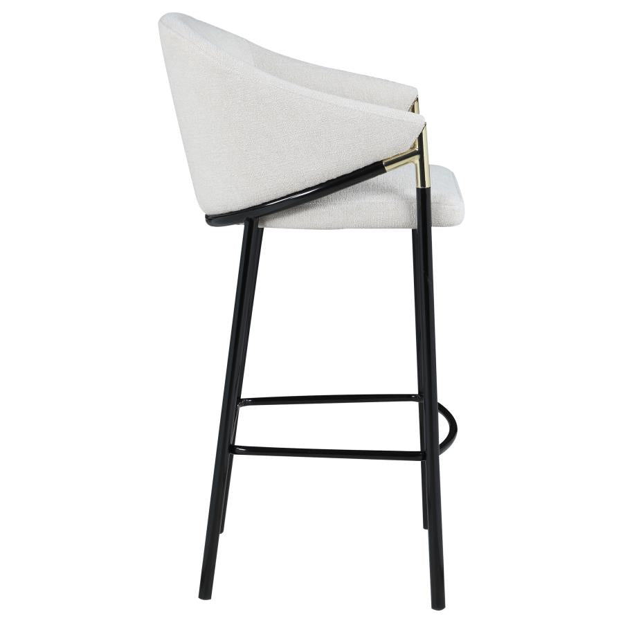 Chadwick Beige Bar Stool - furniture place usa