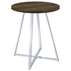 Burkhart Brown Bar Table - furniture place usa