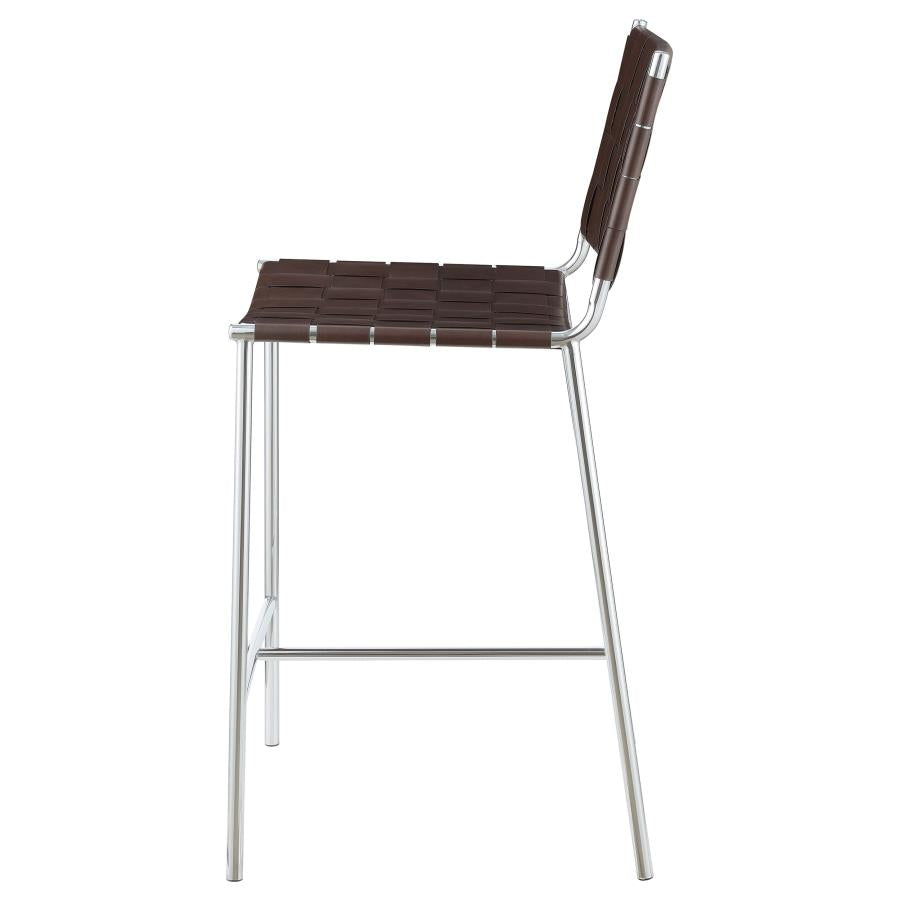 Adelaide Brown Counter Stool - furniture place usa