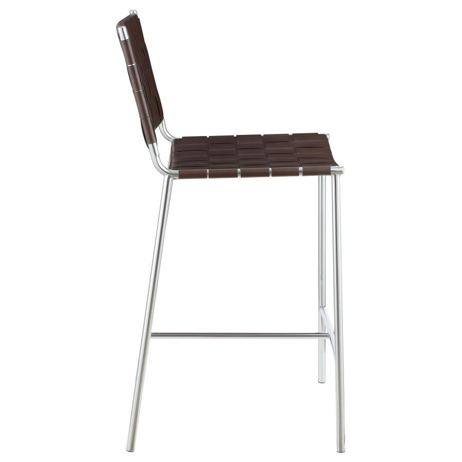 Adelaide Brown Counter Stool - furniture place usa