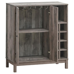 Cheyenne Grey Bar Cabinet - furniture place usa