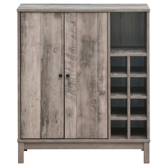 Cheyenne Grey Bar Cabinet - furniture place usa