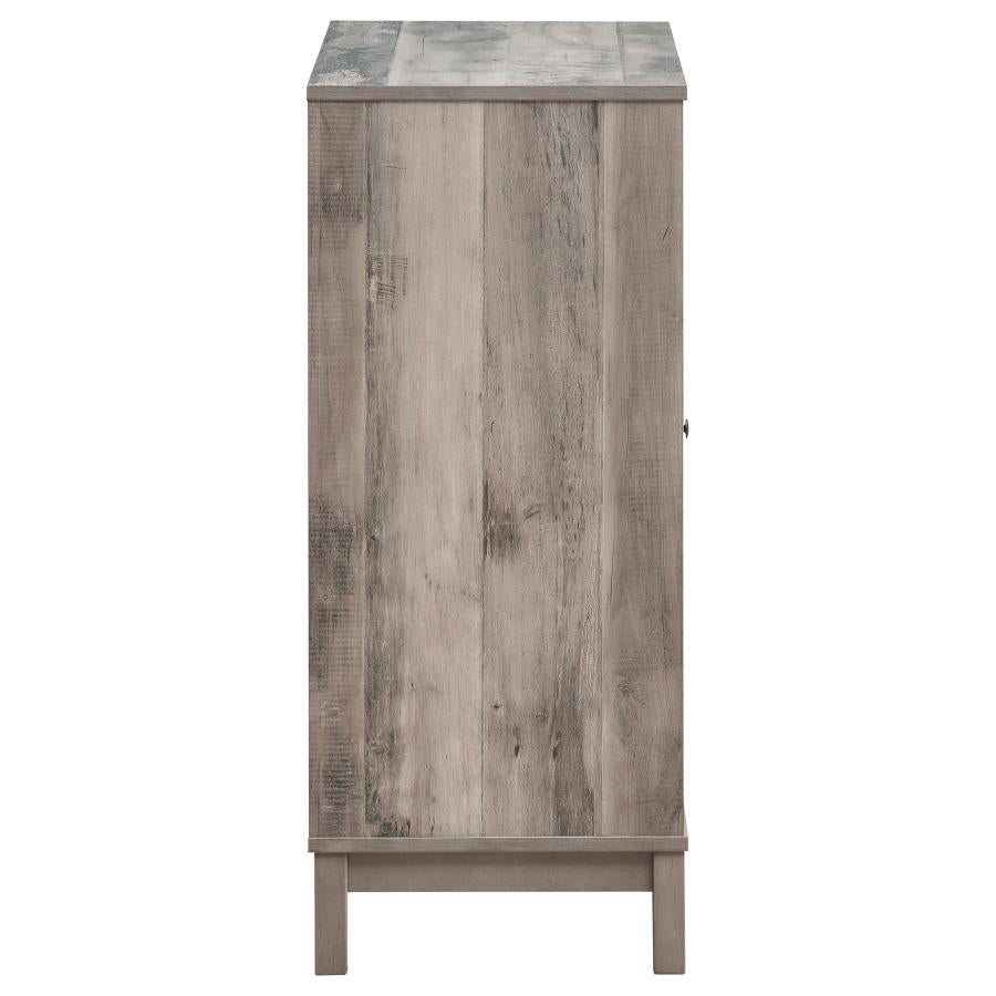 Cheyenne Grey Bar Cabinet - furniture place usa