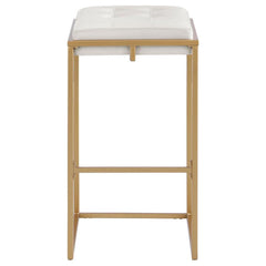 Nadia Beige Bar Stool - furniture place usa