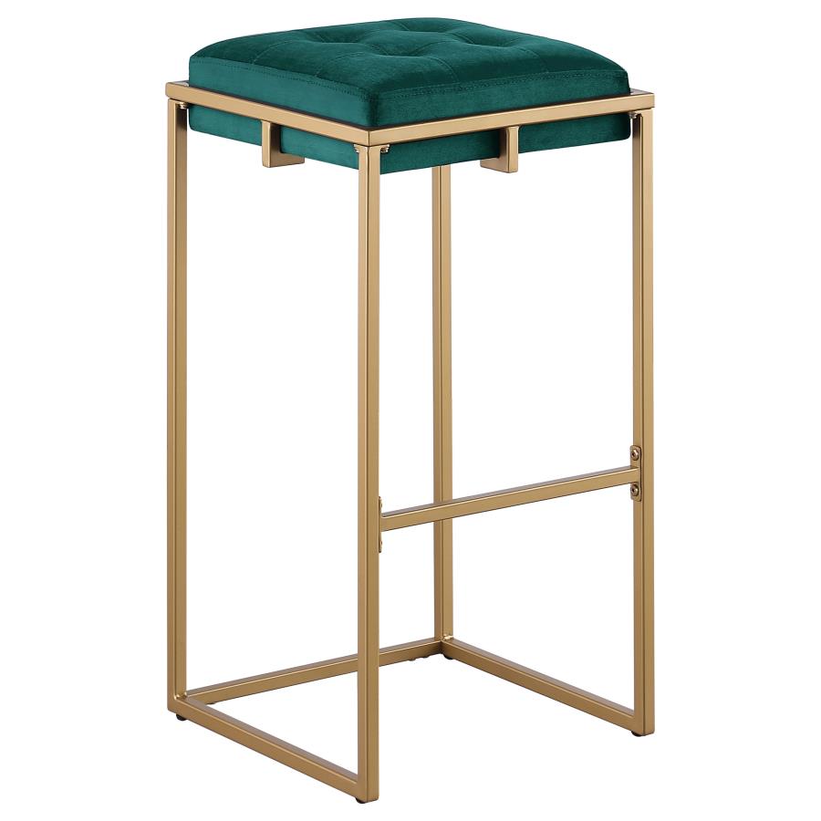 Nadia Green Bar Stool - furniture place usa