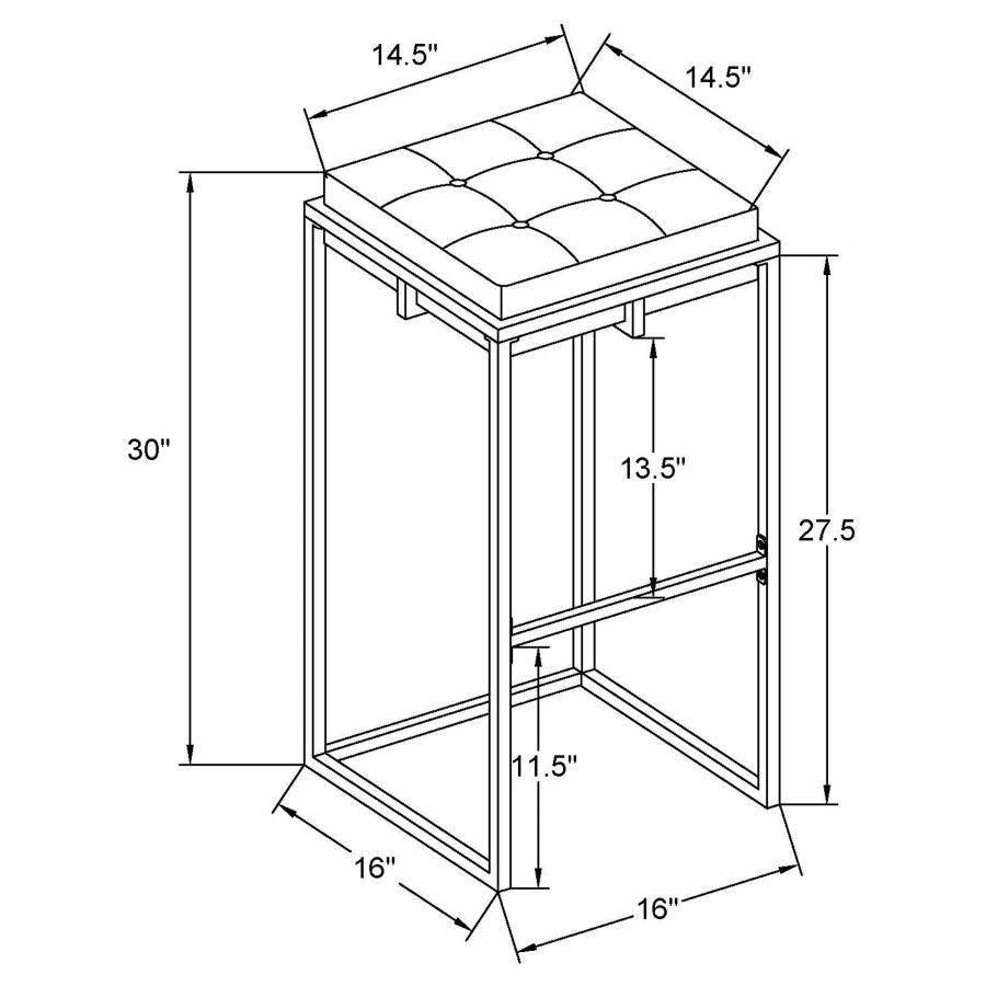 Nadia Green Bar Stool - furniture place usa