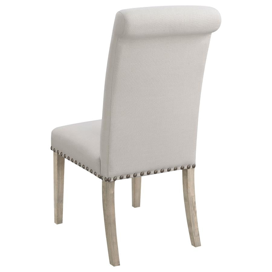 Salem Beige Side Chair - furniture place usa