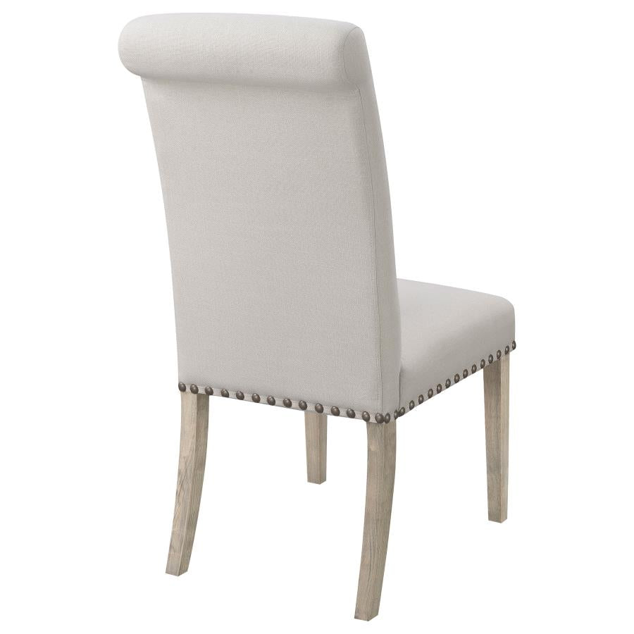 Salem Beige Side Chair - furniture place usa