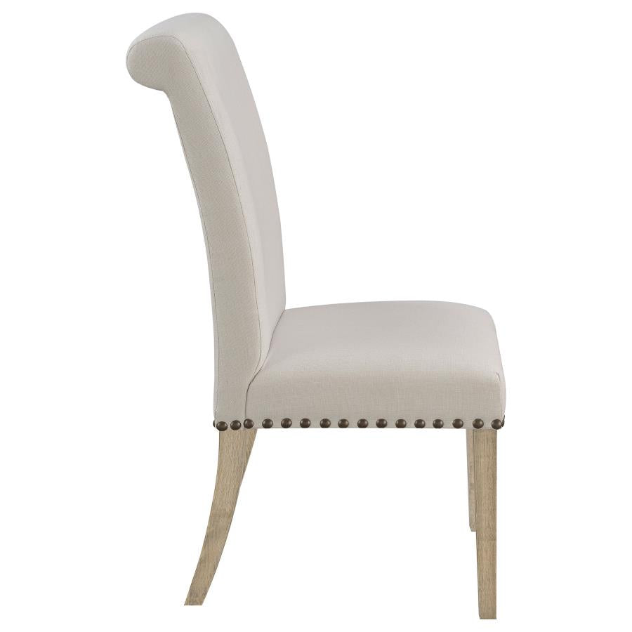 Salem Beige Side Chair - furniture place usa