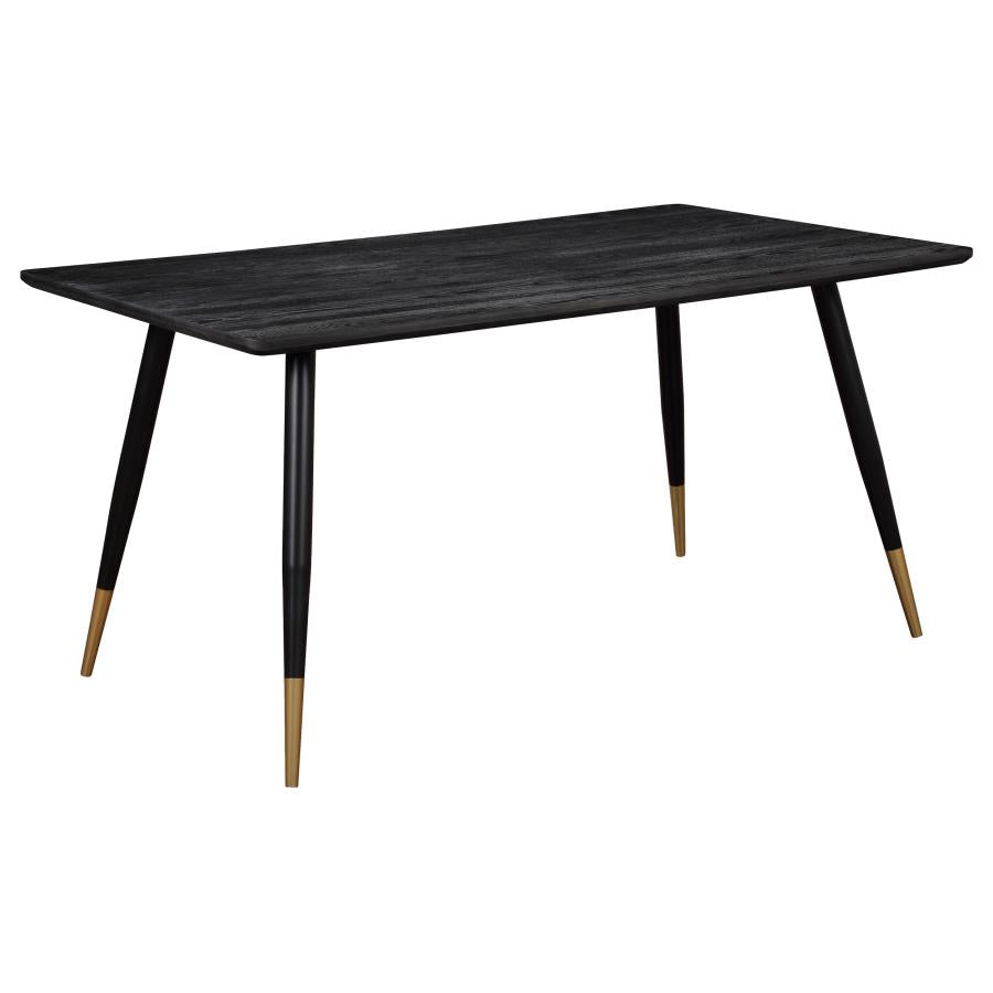 Zetta Black Dining Table - furniture place usa